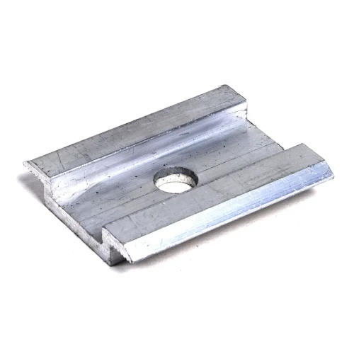 Klema dociskowa środkowa - H8 Aluminium 6060 Otwór M8 PV-04-03