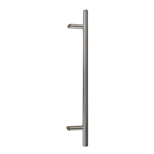Pochwyt drzwiowy jednostronny okrągły ø32 × 1200 mm – stal AISI 304, satyna, montaż 45° 000-719 (1)