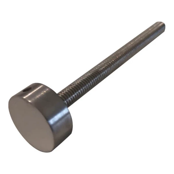 Pochwyt drzwiowy jednostronny okrągły ø32 × 1200 mm – stal AISI 304, satyna, montaż 45° 000-719 (3)