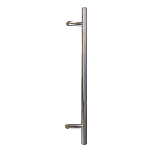 Pochwyt drzwiowy jednostronny okrągły 32×800 mm – stal nierdzewna AISI 304, satyna, mocowanie 45° 000-723 (1)