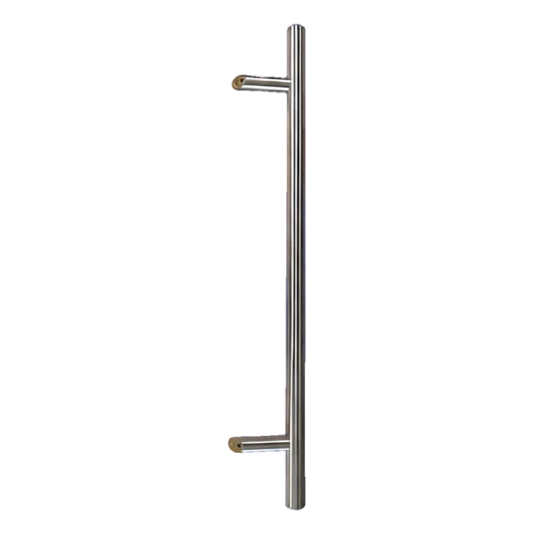 Pochwyt drzwiowy jednostronny okrągły 32×800 mm – stal nierdzewna AISI 304, satyna, mocowanie 45° 000-723 (1)