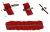 Profil aluminiowy 220cm 40x40 do śrub sześciokątnych PV-01-05 (3)