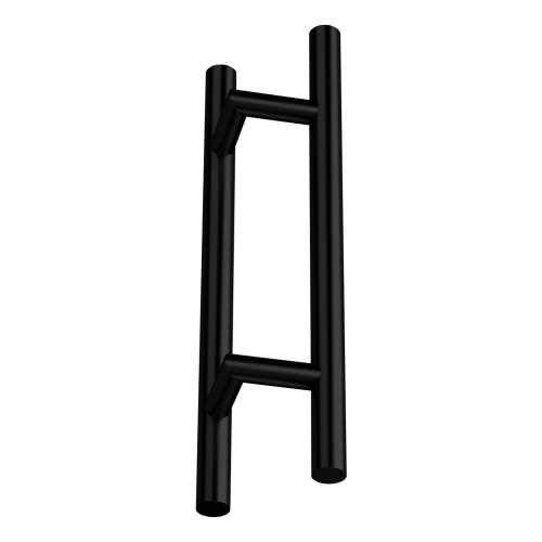 PINOX – pochwyt drzwiowy dwustronny okrągły fi 32 czarny satynowy 200×300 mm 000-730 (1)