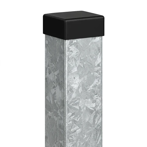 Słupek ogrodzeniowy 80x80x2 mm, długość 2,4 mb, ocynk 000-489 (1)