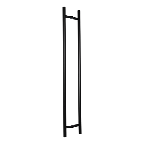 PINOX pochwyt drzwiowy dwustronny okrągły czarny fi 32 x 1400 mm AISI 304 000-747 (1)