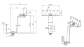 Vario Hak Dachowy 3x Regulowany Stal Nierdzewna A2/1.4301/304 145mm PV-08-31-A2 (2)