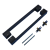 PSG pochwyt drzwiowy dwustronny prostokątny 90° stalowy czarny matowy 40×478 mm 000-769 (4)