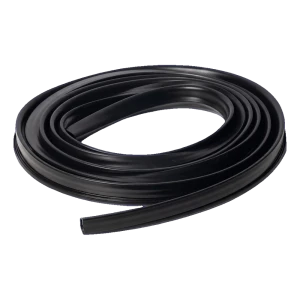Kozza – uszczelka EPDM do pochwytu aluminiowego na szkło 16–17,52 mm, rolka 50 m, czarna