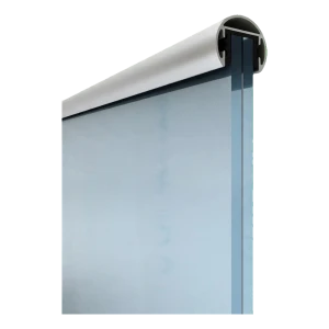 Kozza – pochwyt aluminiowy okrągły Ø40 mm na szkło 16–21,52 mm, długość 5 m, anoda matowa