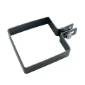 Obejma końcowa do paneli ogrodzeniowych 100x100 mm grafit 000-784 (1)