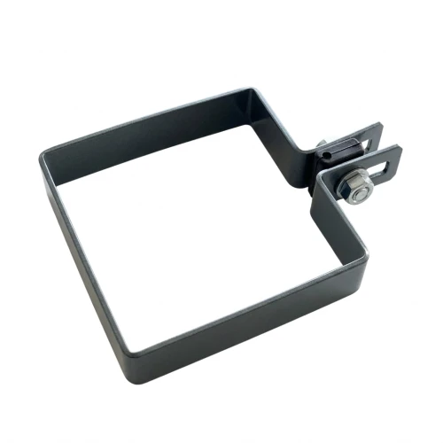 Obejma końcowa do paneli ogrodzeniowych 100x100 mm grafit 000-784 (1)
