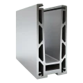 Kozza KF 1000 – profil aluminiowy U do balustrad całoszklanych 5000 mm z odwodnieniem 000-878 (1)