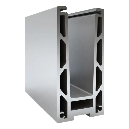Kozza KF 1000 – profil aluminiowy U do balustrad całoszklanych 5000 mm z odwodnieniem 000-878 (1)
