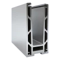 Kozza KF 1000 – profil aluminiowy U do balustrad całoszklanych 5000 mm z odwodnieniem 000-878 (2)