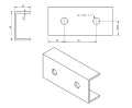 Łącznik Profilu 10cm Anodowany PV-18-04 (2)