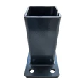 Podstawa do słupa ogrodzeniowego 80x80 mm 8 mm grafit 000-788 (4)