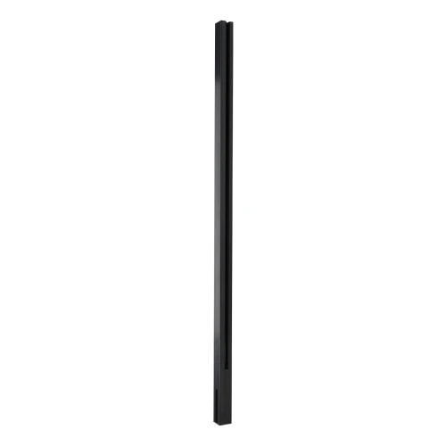 Słupek aluminiowy boczny balustrad 45x45x1100mm szkło 8,72mm ciemnoszary system płaski 000-888 (1)