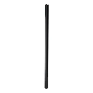 Słupek narożny balustrada 45x45x1283mm szkło 8,72mm ciemnoszary Kozza KR7500