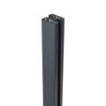 Słupek narożny balustrada 45x45x1283mm szkło 8,72mm ciemnoszary Kozza KR7500 000-890 (4)