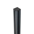 Słupek narożny balustrada 45x45x1283mm szkło 8,72mm ciemnoszary Kozza KR7500 000-890 (6)