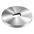 PSG dystans do rotuli punktowych fi 50 mm / 5 mm – otwór fasolka, AISI 304 satyna 000-896 (1)