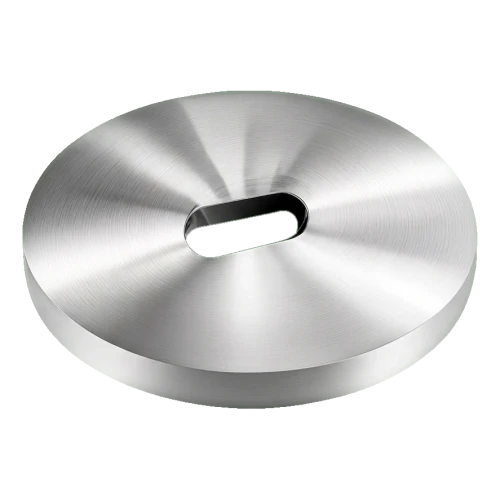 PSG dystans do rotuli punktowych fi 50 mm / 5 mm – otwór fasolka, AISI 304 satyna 000-896 (1)