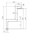 Klema dociskowa boczna H35 Aluminium 6060 Otwór M8 Anodowany PV-03-06 (2)