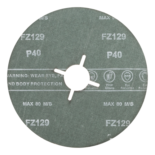 Starflex FZ129 – krążek fibrowy cyrkonowy P40 125 mm do stali nierdzewnej 000-912 (2)