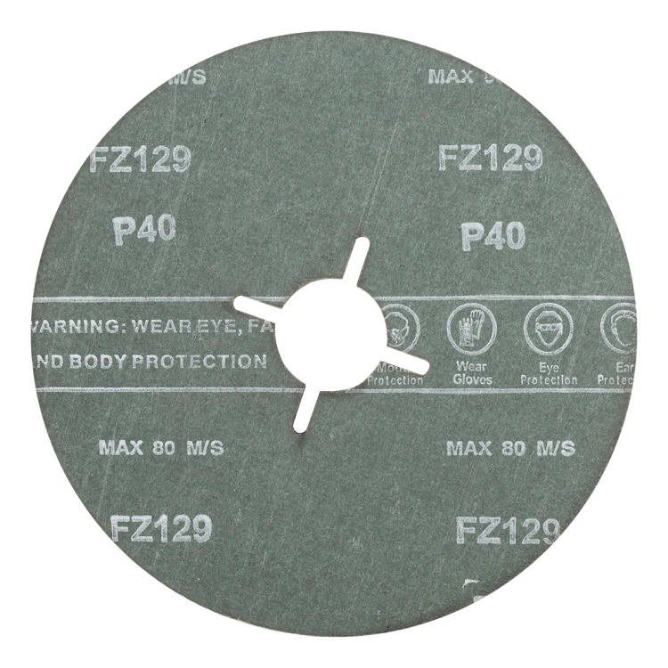 Starflex FZ129 – krążek fibrowy cyrkonowy P40 125 mm do stali nierdzewnej 000-912 (2)