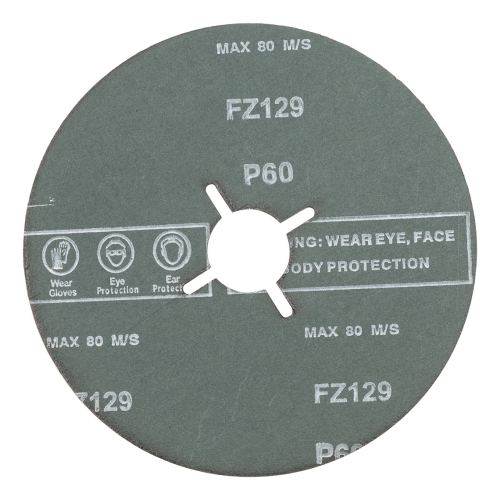 Starflex FZ129 – krążek fibrowy cyrkonowy P60 do stali nierdzewnej 125 mm 000-914 (2)