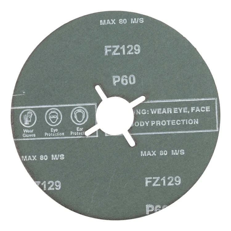 Starflex FZ129 – krążek fibrowy cyrkonowy P60 do stali nierdzewnej 125 mm 000-914 (2)