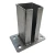 Podstawa do słupa ogrodzeniowego 80x80 mm 8 mm ocynk 000-785 (2)