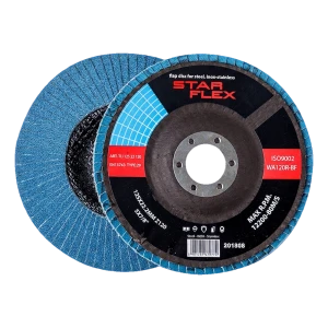 Star Flex – tarcza listkowa odgięta T29 125 mm cyrkonowa Z120 INOX