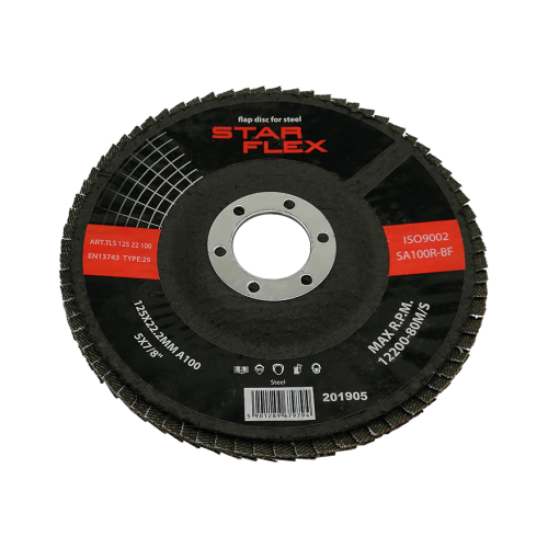 Starflex tarcza listkowa T29 125 mm do stali – granulacja 100 000-969 (1)