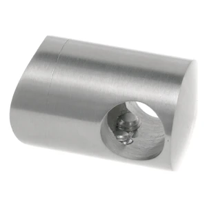 Uchwyt przelotowy balustradowy fi 12 mm do rury 42,4 mm – stal nierdzewna AISI 304 satyna