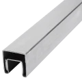 PSG Pochwyt nakładany na szkło 40x40 mm AISI 304 satyna – 2500 mm 001-082 (1)