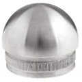 Kozza zaślepka elipsoidalna wbijana do rury balustrady 42,4 mm – stal AISI 304 satyna 001-095 (1)