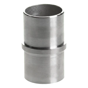 Łącznik prosty wklejany do rury balustradowej 42,4 mm – stal nierdzewna AISI 304 satyna