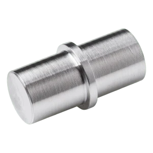 Łącznik prosty balustradowy do rury fi 16 mm – stal nierdzewna AISI 304, satyna