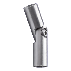 Kolano przegubowe balustradowe 90°–180° do pręta fi 12 mm – stal nierdzewna AISI 304 satyna