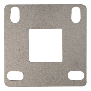 Podstawa słupa balustradowego do spawania 100x100 mm – system 40x40, stal nierdzewna AISI 304