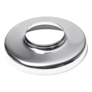Rozeta maskująca z kołnierzem do rury fi 40 mm – stal nierdzewna AISI 304 połysk