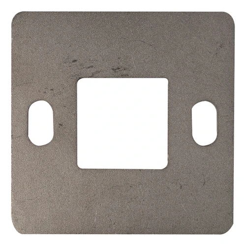 Podstawa słupa balustradowego do spawania 100×100 mm – stal nierdzewna AISI 304, system 40×40 001-162 (1)