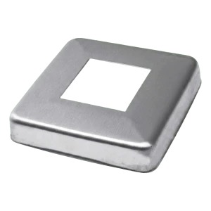 Rozeta maskująca do profilu 40x40 mm – stal nierdzewna AISI 304 satyna