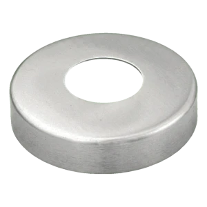 Rozeta maskująca do rury fi 42,4 mm – maskownica balustradowa stalowa 105 mm połysk