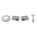 PSG słupek balustradowy narożny stalowy AISI 304 ø42,4 mm H1060 mm z uchwytami na rurki ø12 mm 001-206 (3)