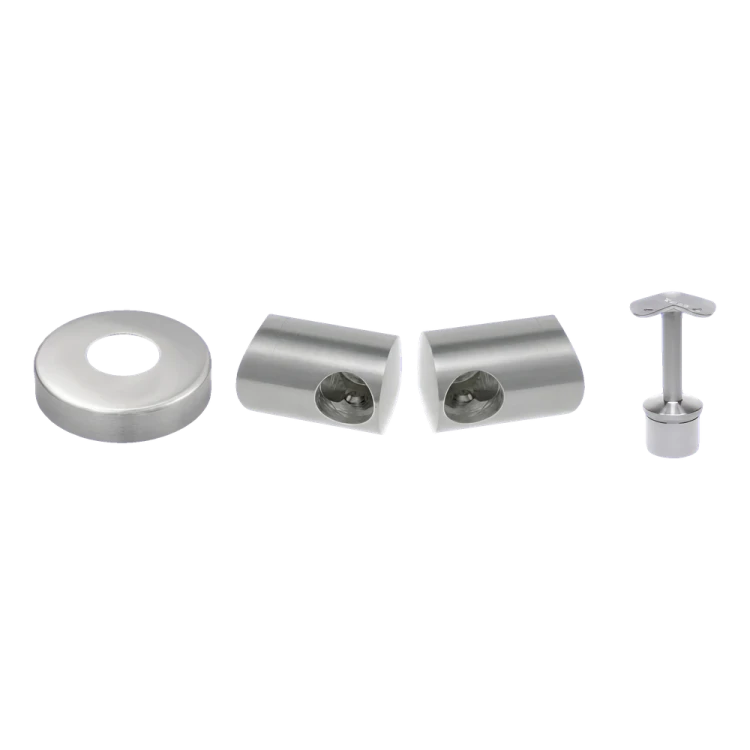 PSG słupek balustradowy narożny stalowy AISI 304 ø42,4 mm H1060 mm z uchwytami na rurki ø12 mm 001-206 (3)