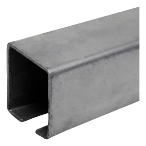 Szyna jezdna stalowa – ceownik do bram przesuwnych 60×60 mm, długość 6000 mm