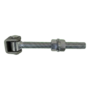 Zawias regulowany bramowy przykręcany M18 stalowy – długi L180 mm