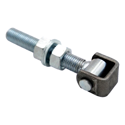 Zawias stalowy regulowany M20 do bram skrzydłowych – ocynkowany, L150 mm 001-350 (1)